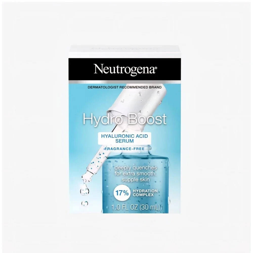 Neutrogena Hydro Boost Hyaluronic Acid Serum Deep Hydration Moisturizer Boost